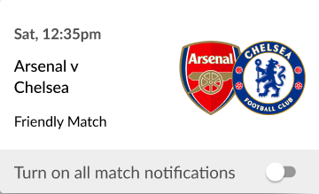 match info